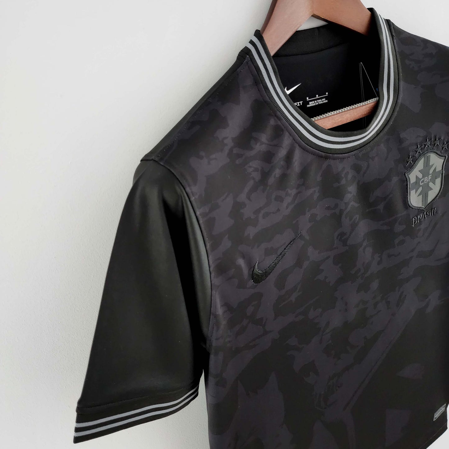 2022 Brazil Special Edition all black Soccer Jersey