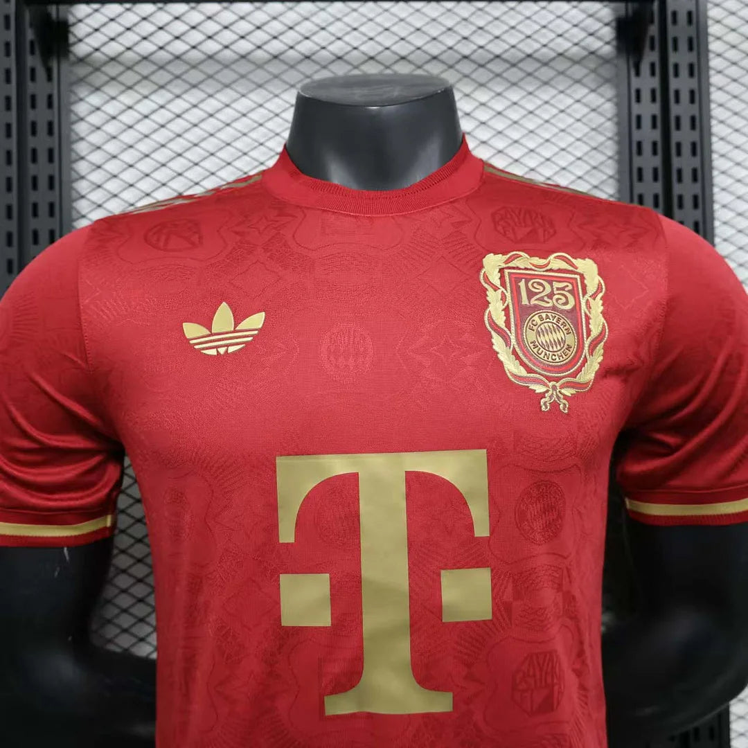 2024/2025 Player Version Bayern Munich 125th Anniversary Edition Football Shirt