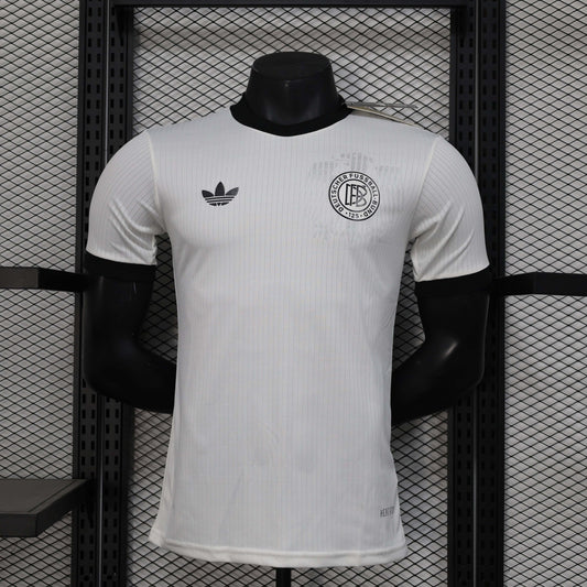 2025 Player Version Germany 125th Anniversary Edition White Football Shirt