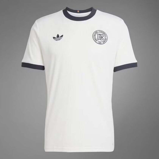 2025 Germany 125th Anniversary Edition White Football Shirt