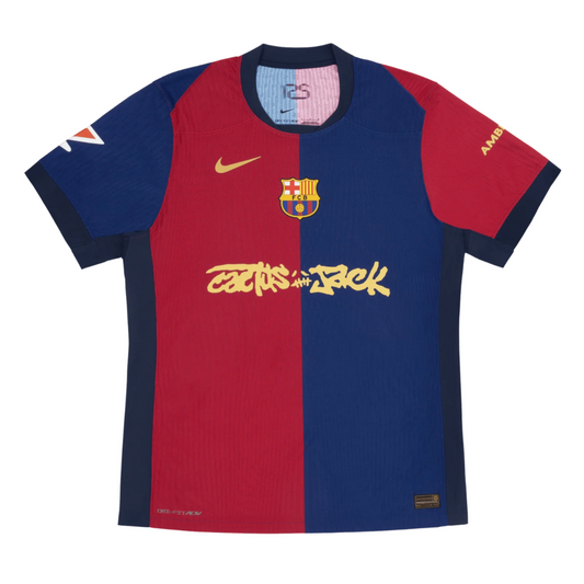 FC BARCELONA 2024/25 MATCH HOME X CACTUS JACK JERSEY