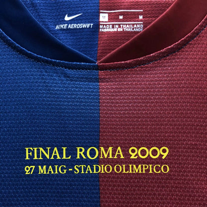 2008/2009 Retro Barcelona Football Shirt Home Champions League