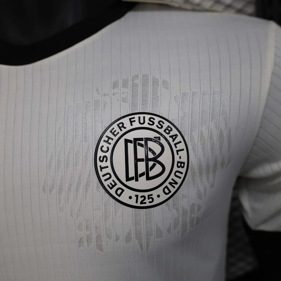 2025 Player Version Germany 125th Anniversary Edition White Football Shirt