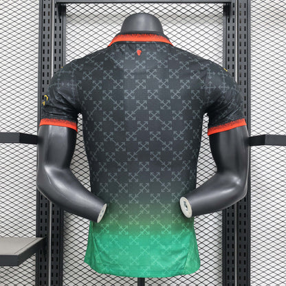 2024/2025 Player Version AC Milan Fourth Away Black Soccer Jersey