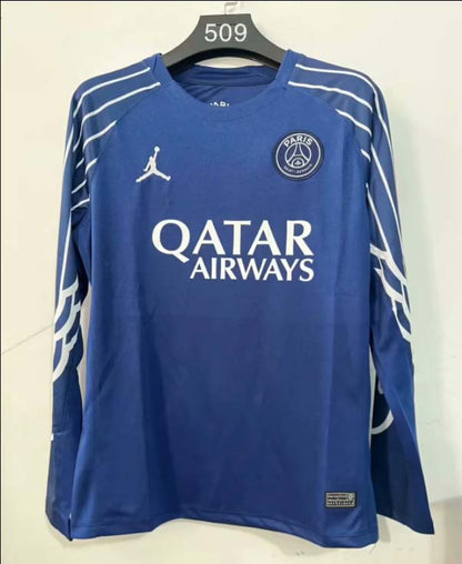 2024/2025 Long Sleeve Psg Paris Saint-Germain Fourth Away Football Shirt